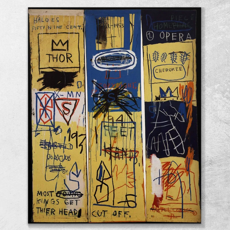 Carlos I (Carlos Primero) Jean-Michel Basquiat