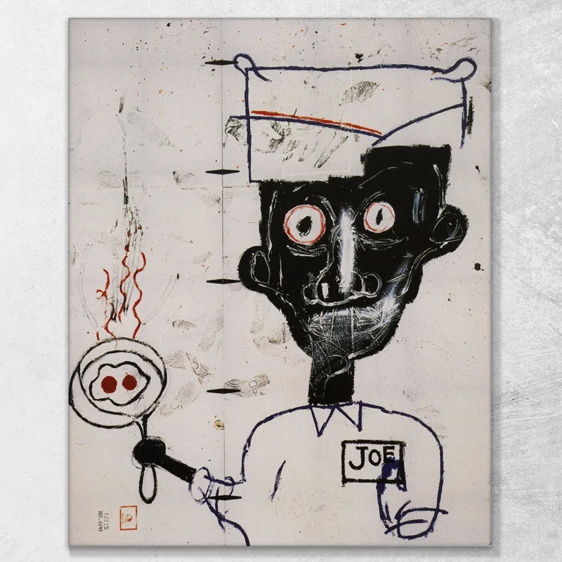 Occhi E Uova Jean-Michel Basquiat