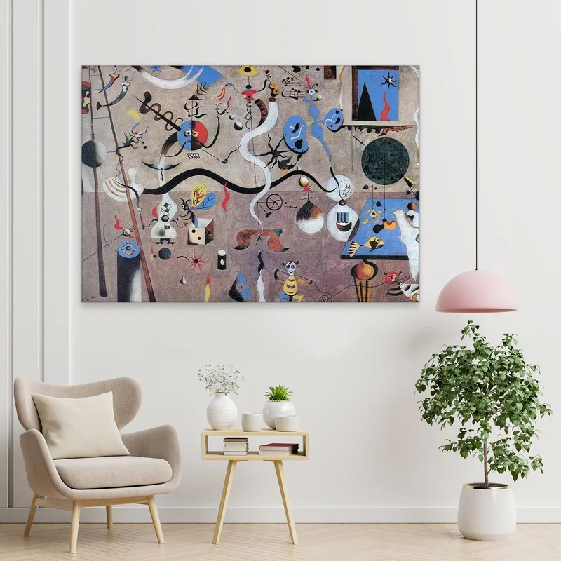 Il Carnevale Di Arlecchino Joan Mirò