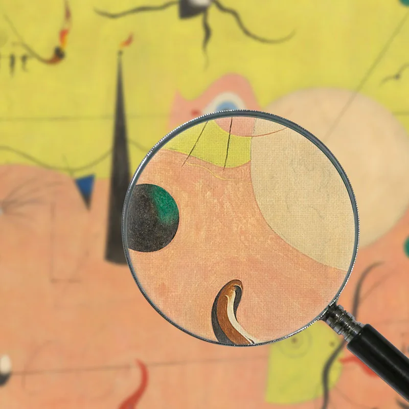 Le Chasseur (Paysage Catalan) Joan Mirò