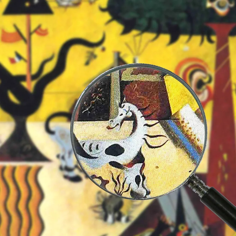 Das Gepflügte Feld Joan Mirò