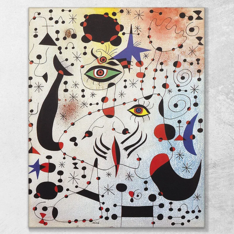 Chiffres Et Constellations Amoureux D'Une Femme Joan Mirò
