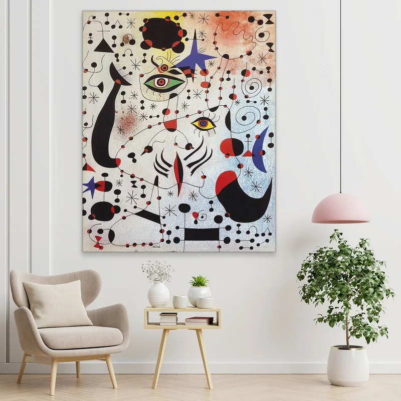 Chiffres Et Constellations Amoureux D'Une Femme Joan Mirò