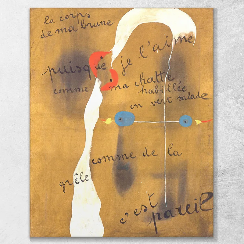 Poema (Dipinto) Joan Mirò
