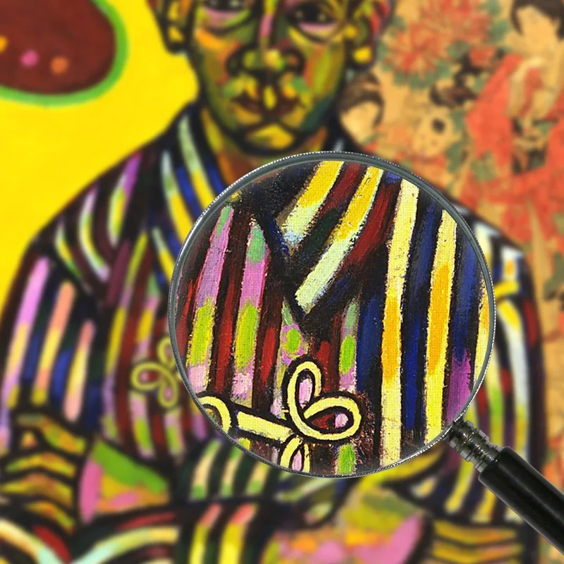 Porträt Von Enric Cristofol Ricart Joan Mirò