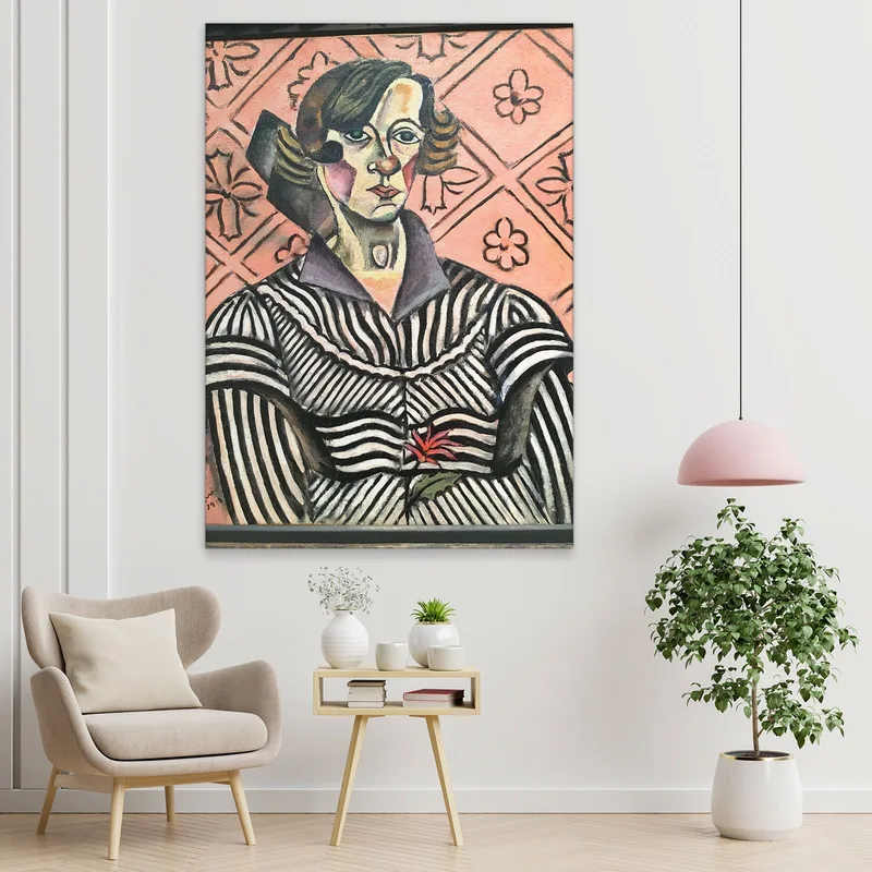 Portrait De Juanita Obrador Joan Mirò