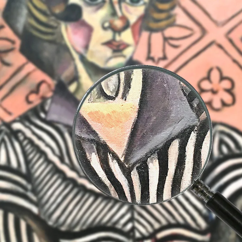 Portrait De Juanita Obrador Joan Mirò