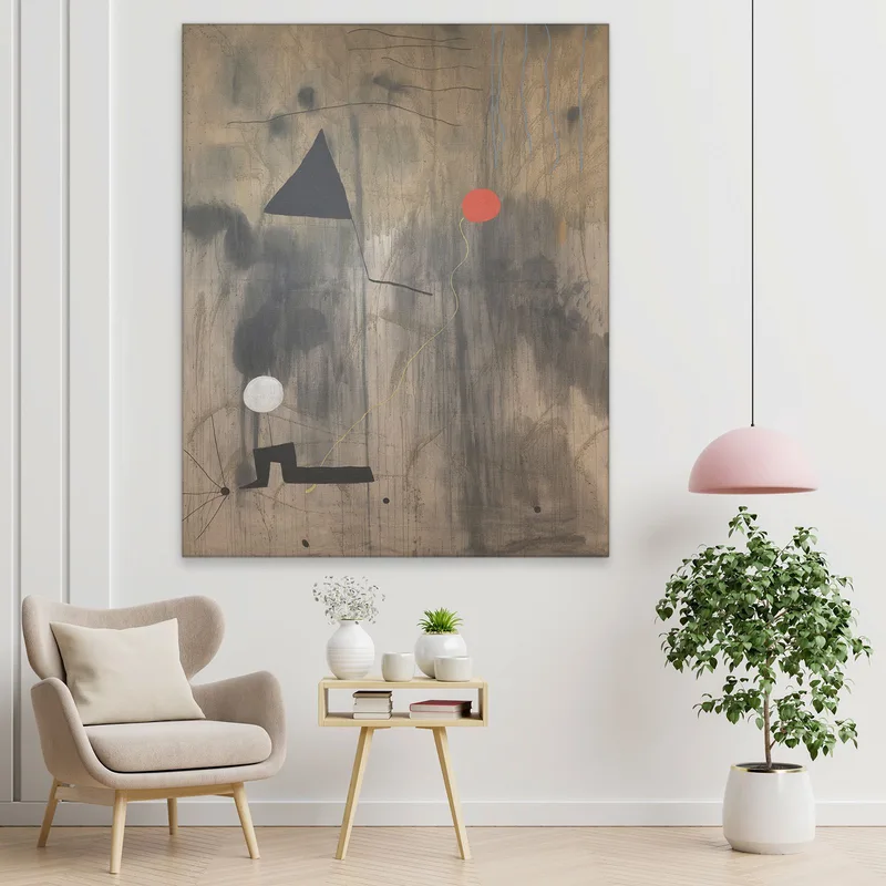 Die Geburt Der Welt Joan Mirò