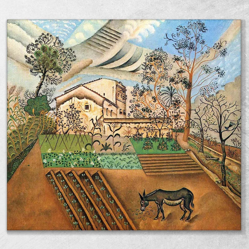 Der Garten Mit Dem Esel Joan Mirò