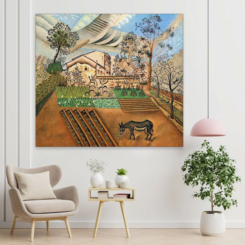 Der Garten Mit Dem Esel Joan Mirò