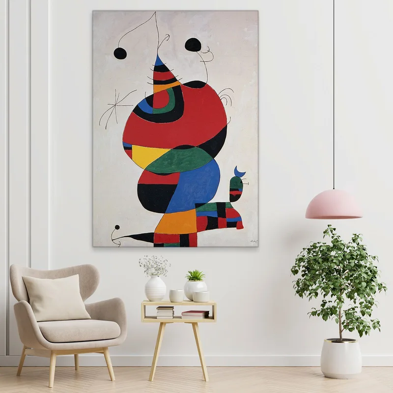 Femme Oiseau Etoile Hommage À Pablo Picasso Joan Mirò