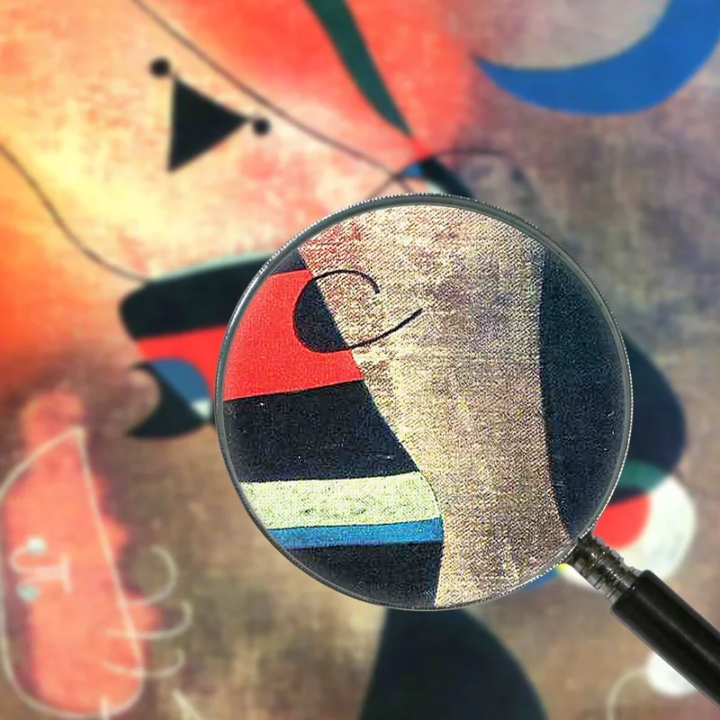 Mujeres Pájaro A La Luz De La Luna Joan Mirò