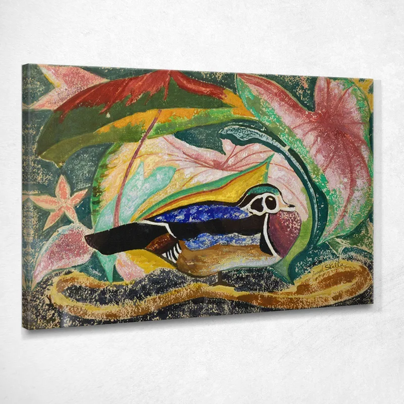 Seerose Und Murmeltier Joseph Stella drucken auf leinwand