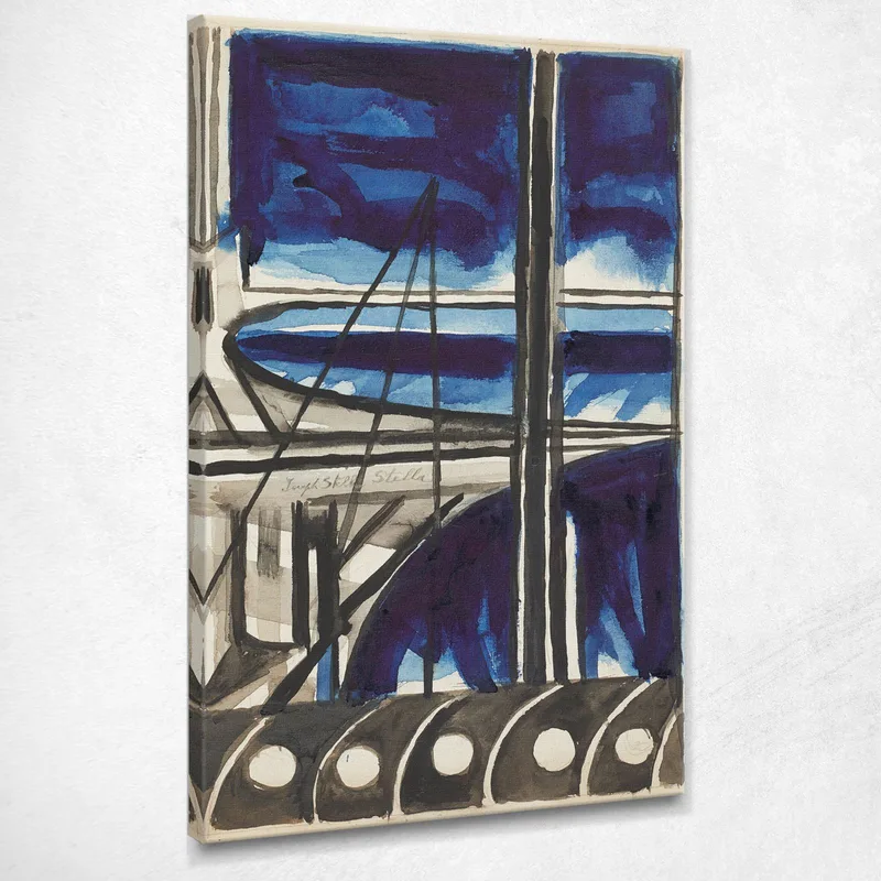 Die Brooklyn Bridge 1920 Joseph Stella drucken auf leinwand