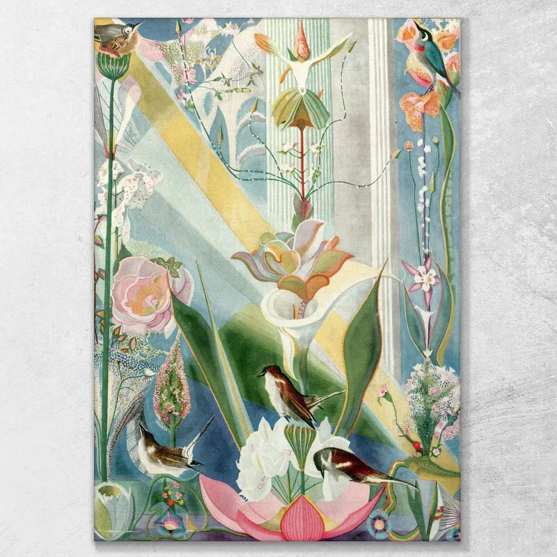 La Danza Della Primavera La Canzone Degli Uccelli  Joseph Stella