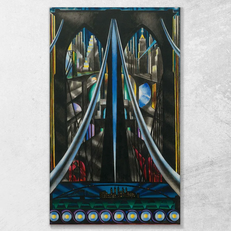 Die Brooklyn Bridge Joseph Stella