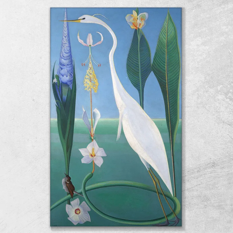 La Garza Blanca Joseph Stella