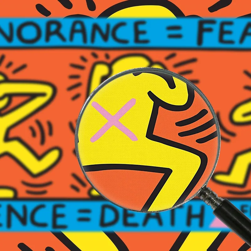 Ignoranza Uguale Paura  Keith Haring