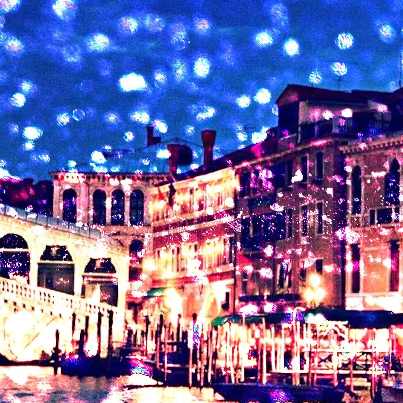 Quadro Astratto Ponte Di Rialto Venezia