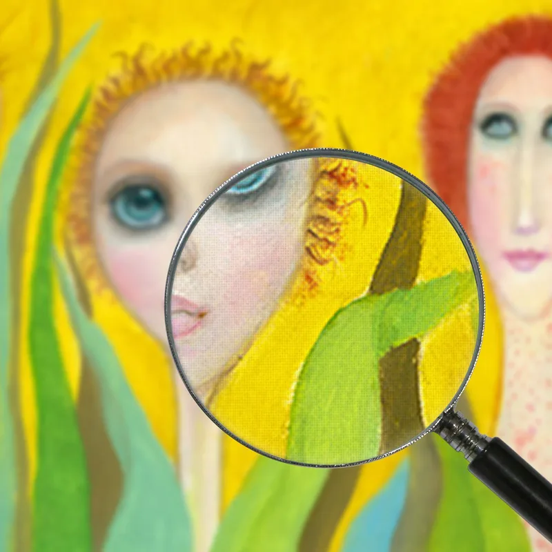 Ojos De Botella Margaret Keane