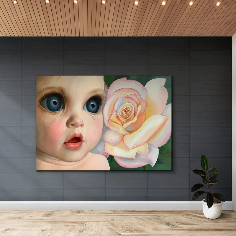 Gouache Margaret Keane