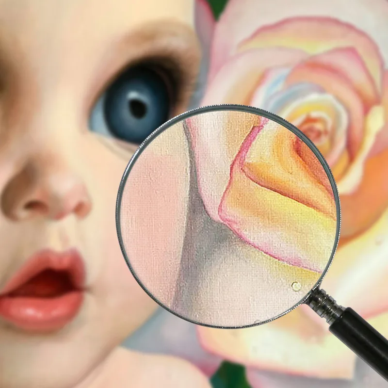 Gouache Margaret Keane