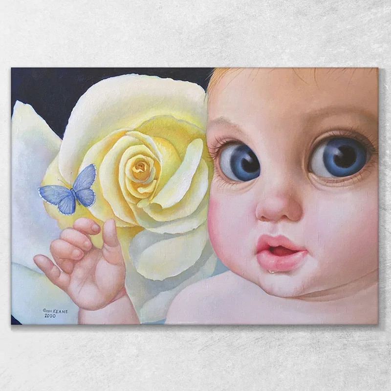 Primer Encuentro - Ojos Grandes Margaret Keane