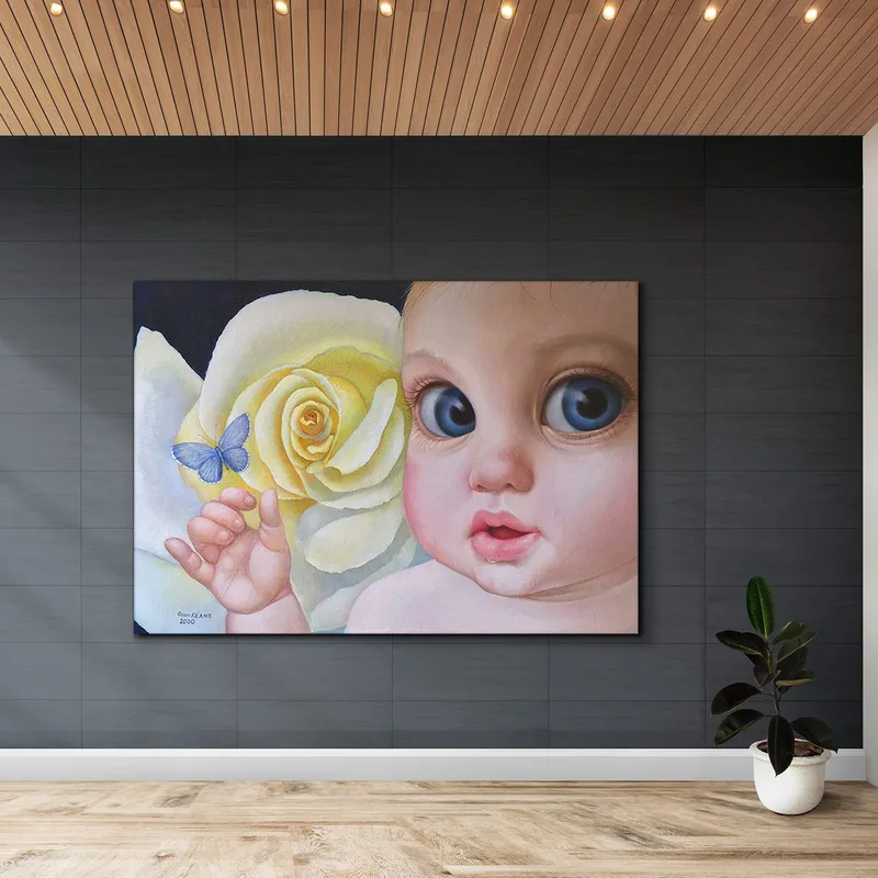 Primer Encuentro - Ojos Grandes Margaret Keane