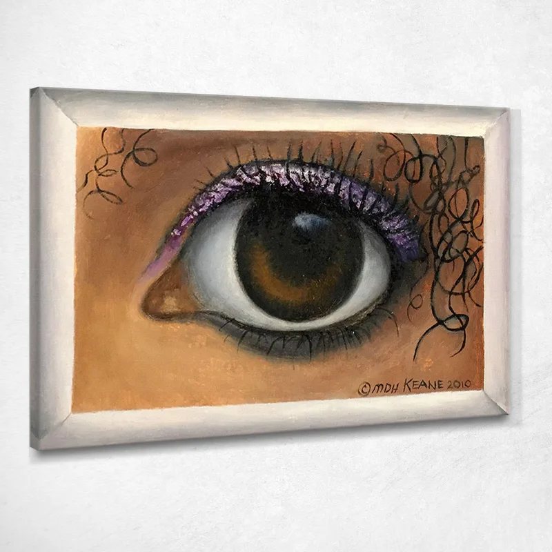 Karl Pervertido Margaret Keane cuadro en lienzo