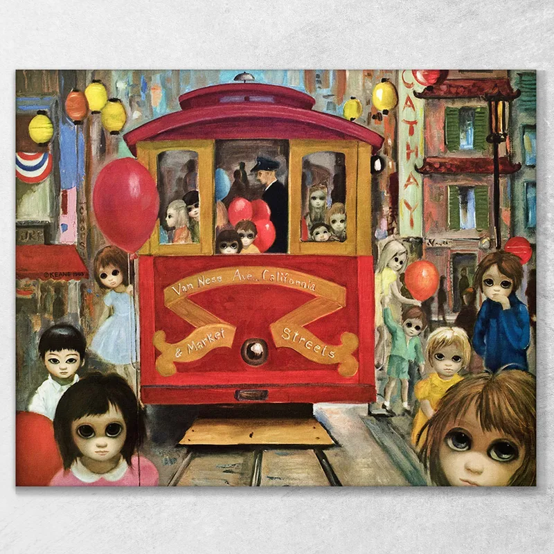 Domenica En El Barrio Chino Margaret Keane