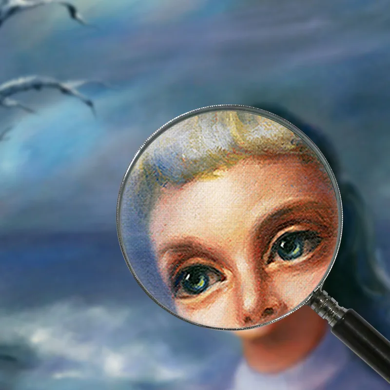 Un Día Nublado Margaret Keane