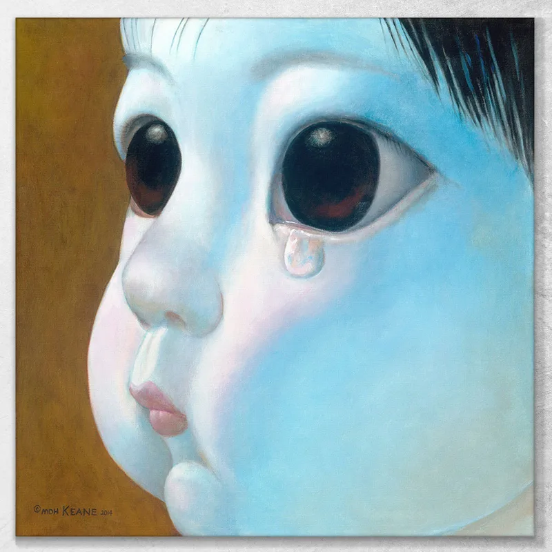 Luna Azul Margaret Keane