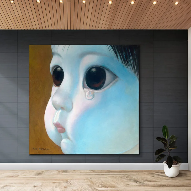 Luna Azul Margaret Keane