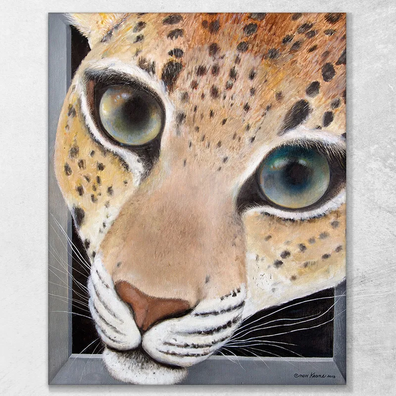Ojos De Leopardo Margaret Keane