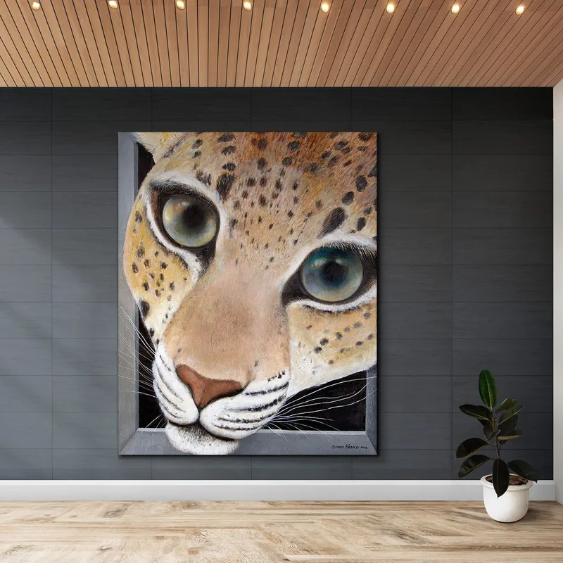 Ojos De Leopardo Margaret Keane