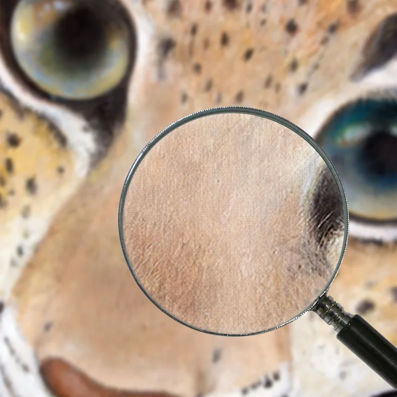 Ojos De Leopardo Margaret Keane