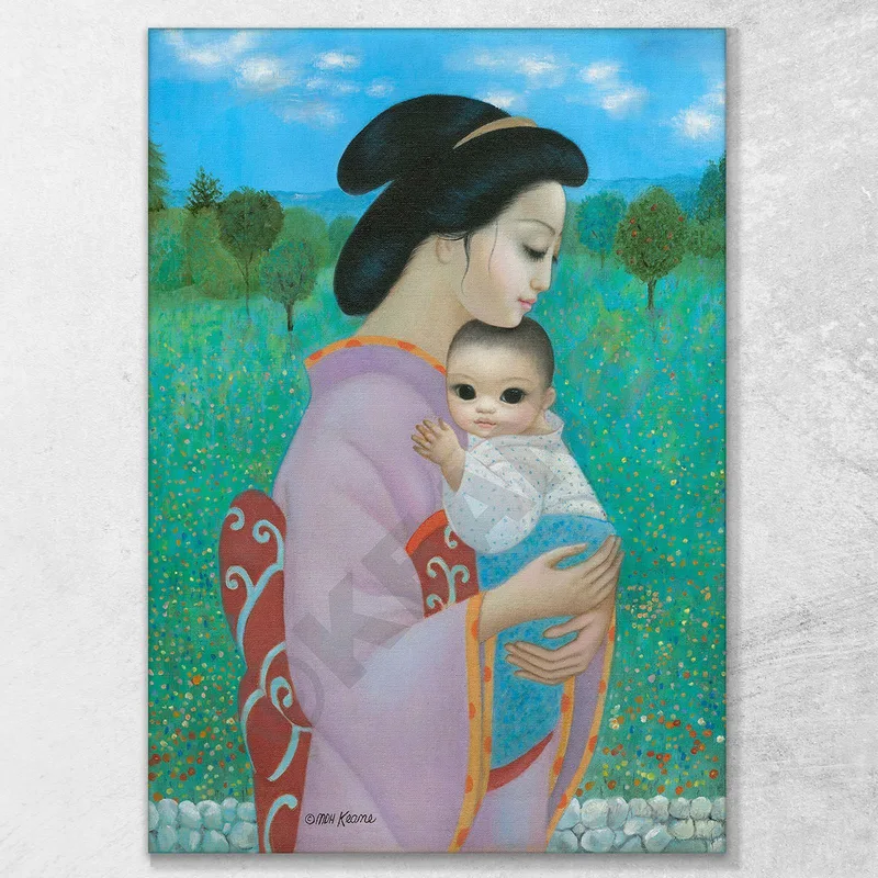 Madre E Bambino  Margaret Keane