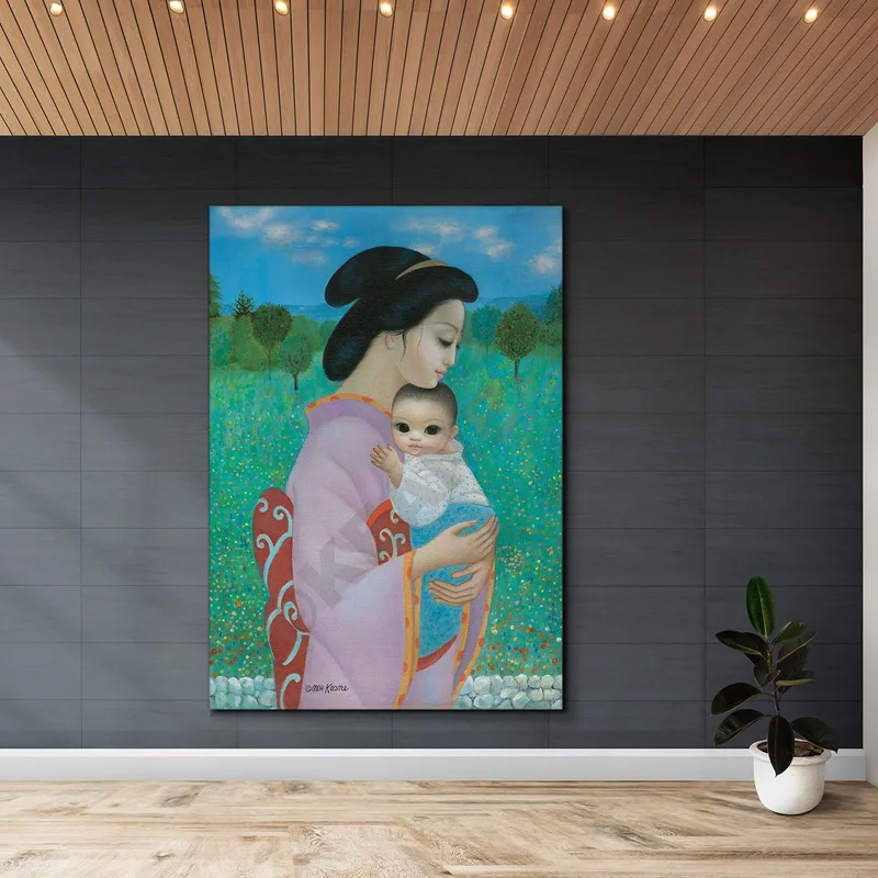 Madre E Bambino  Margaret Keane