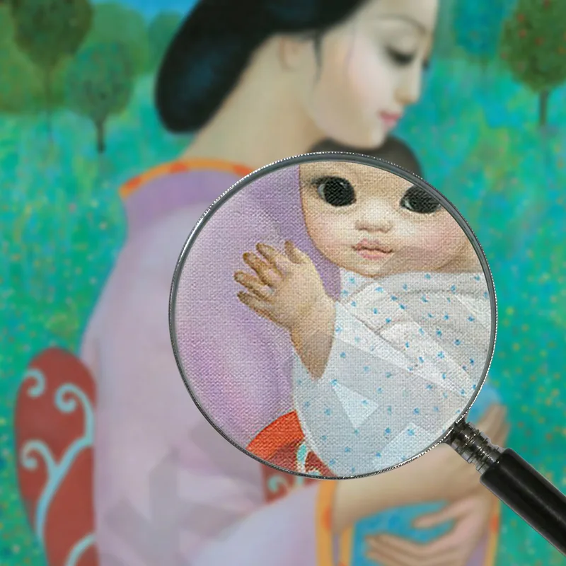 Madre E Bambino  Margaret Keane