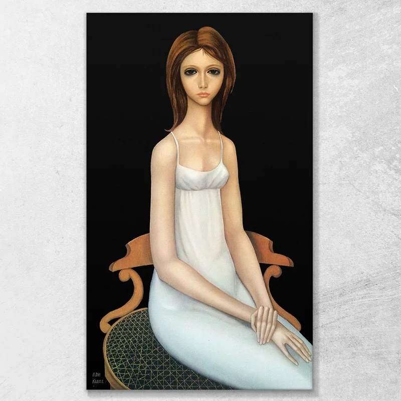 En El Umbral - Litografía Margaret Keane