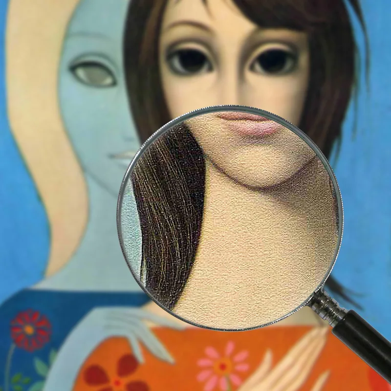 Ojos Grandes Robados Margaret Keane