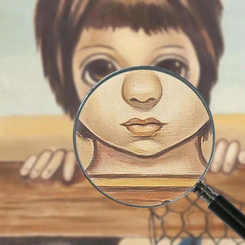 Los Dos Miran Hacia Fuera Margaret Keane