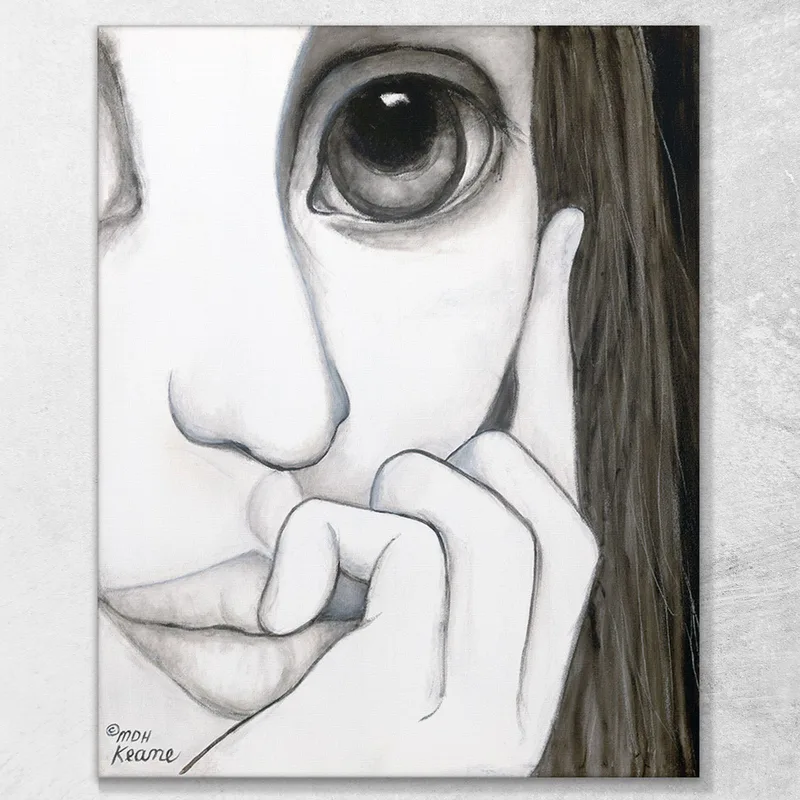 Esperando El Juego Margaret Keane
