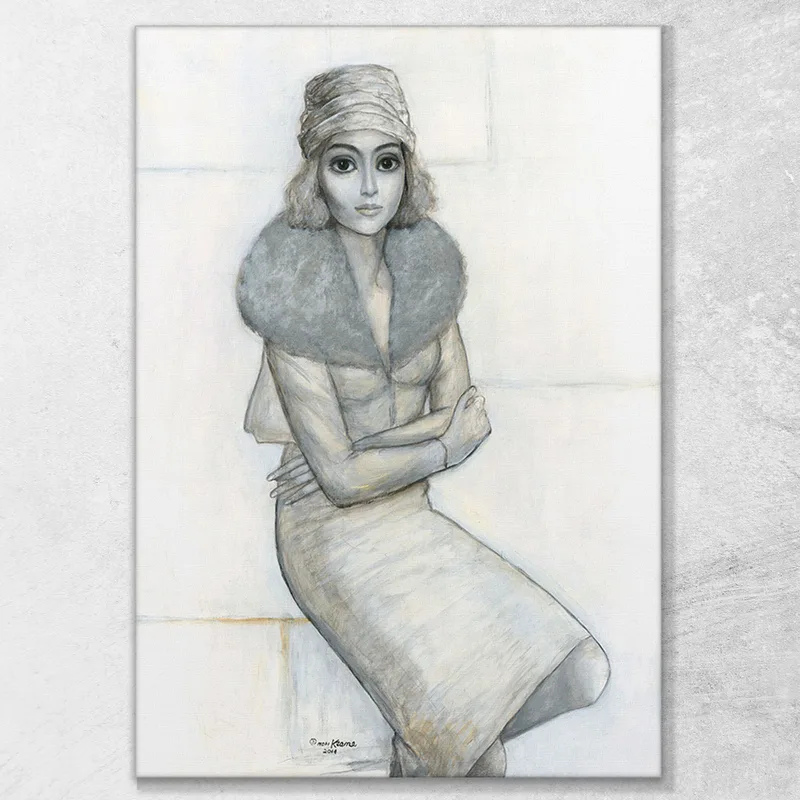 Mujer Con Piel Margaret Keane