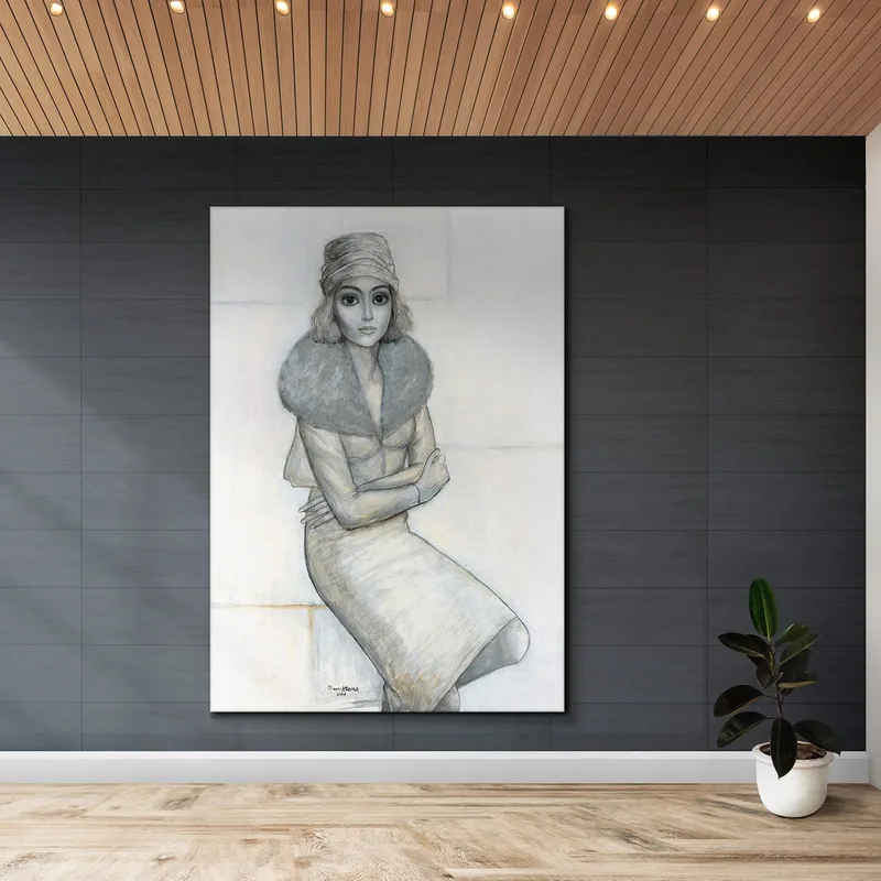 Mujer Con Piel Margaret Keane