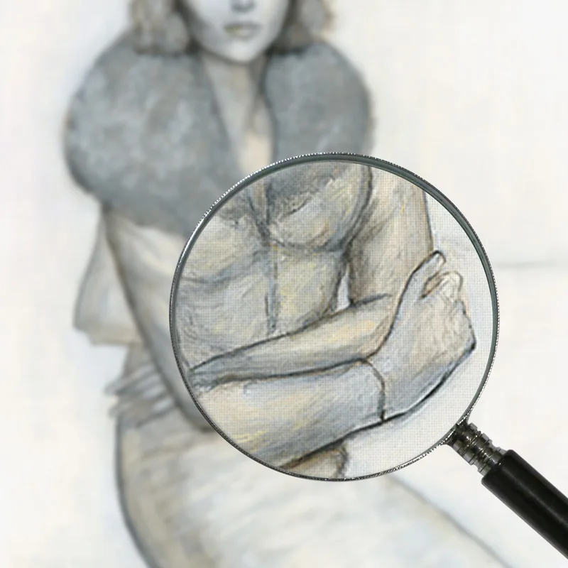 Mujer Con Piel Margaret Keane