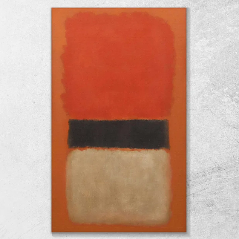 No. 36 (Black Stripe) Mark Rothko