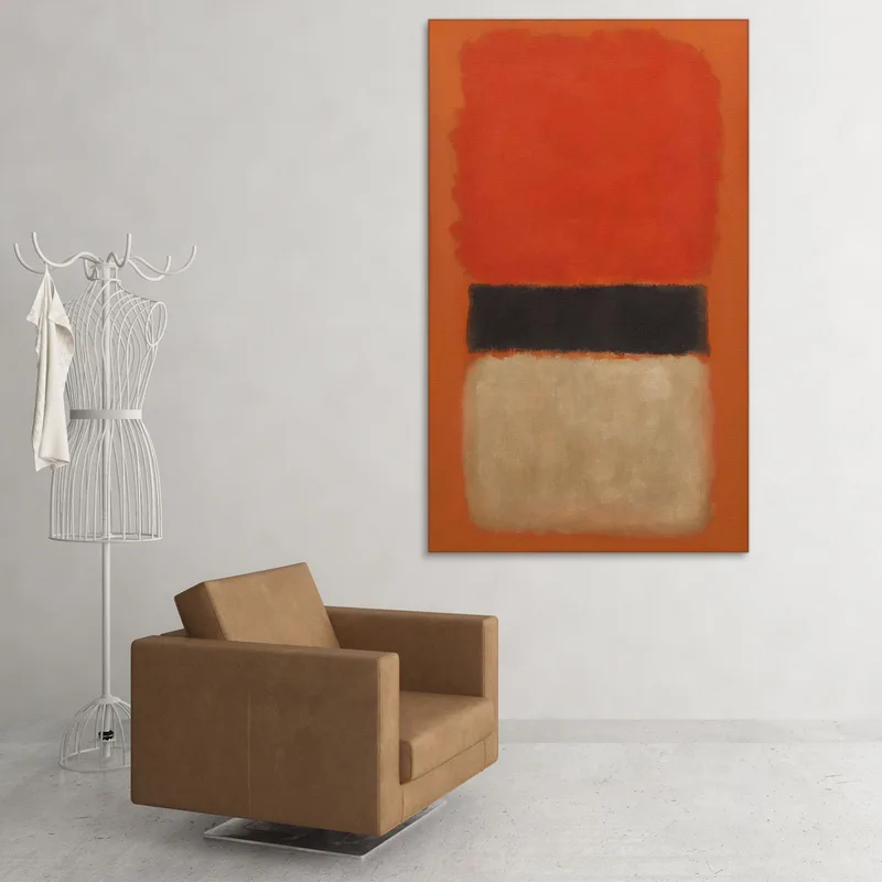 No. 36 (Black Stripe) Mark Rothko