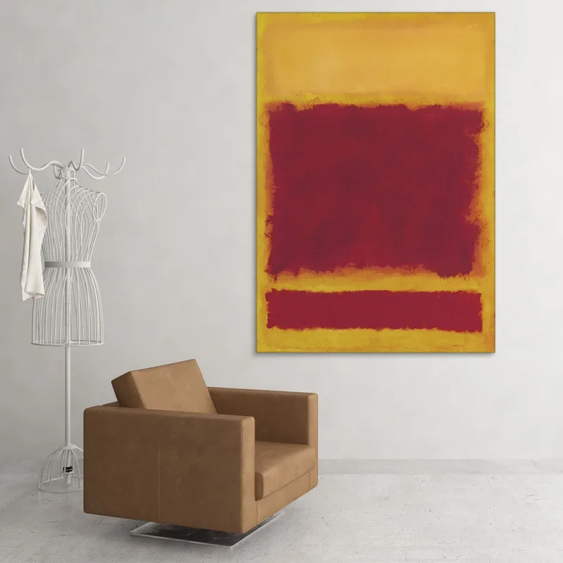 Orange Jaune Rouge Mark Rothko