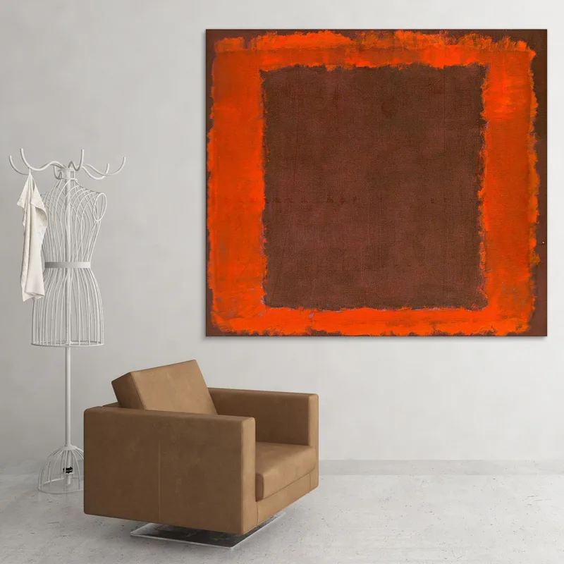 Peinture Murale Sans Titre Pour Le Mur Du Fond Mark Rothko